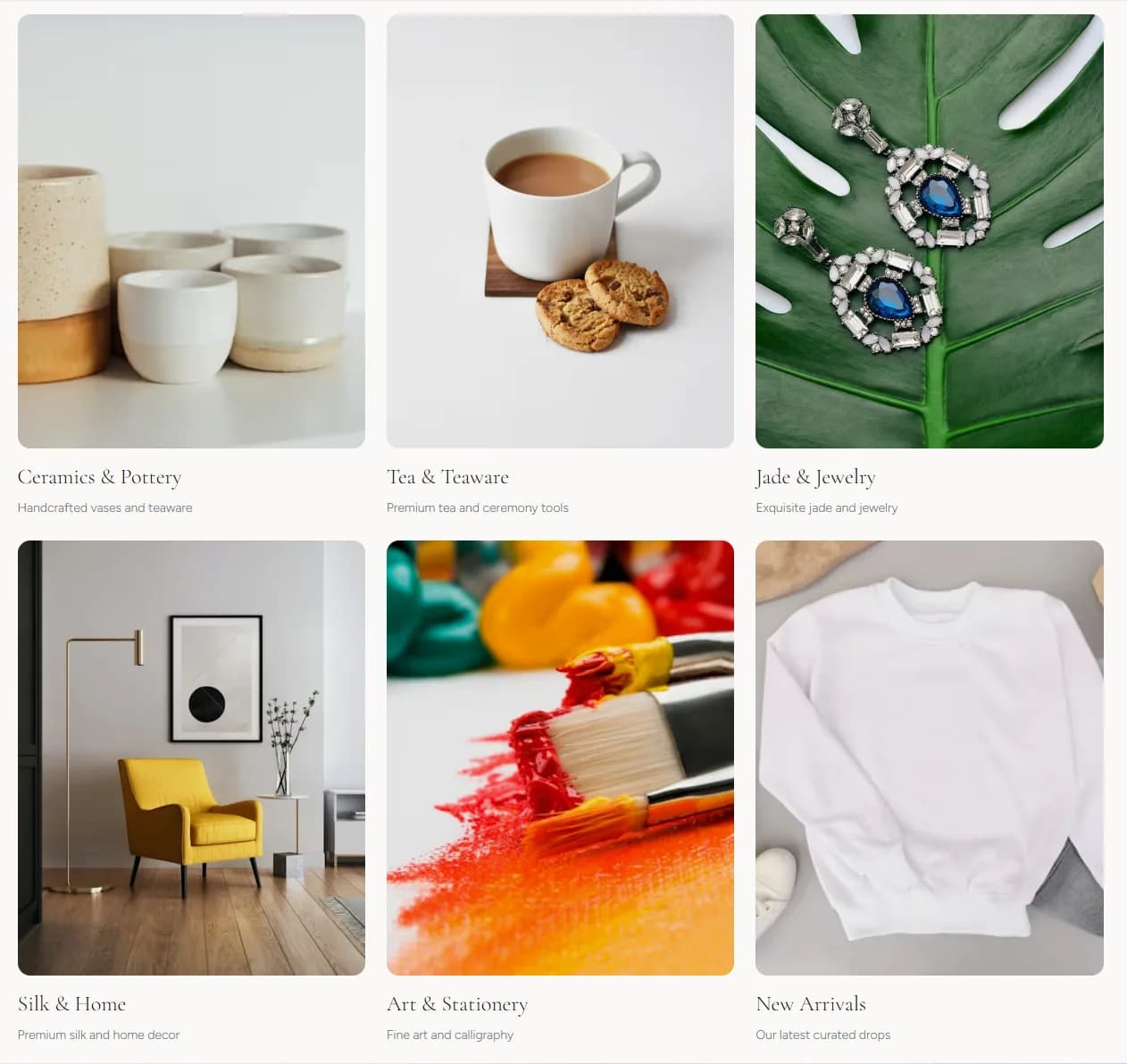 Huachuang gallery section preview