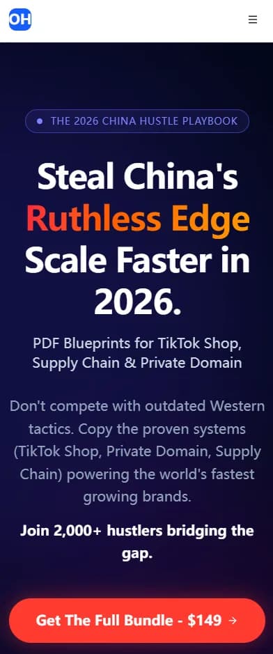 OrientalHustle mobile preview